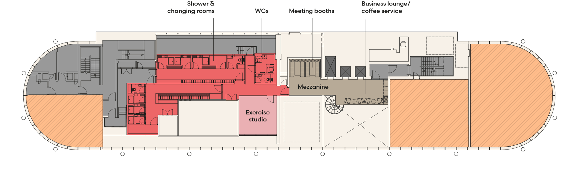 Plans Mezzanine